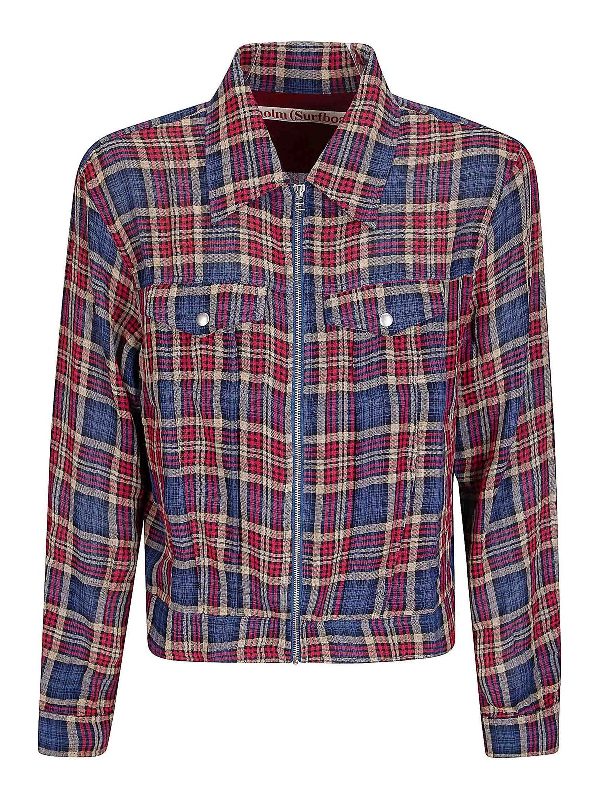 Terrence Shirt U3000286REDCHECK (Stockholm (surfboard) Club / シャツ・ブラウス ) | Stockholm (surfboard) Club (ストックホルム サーフボード クラブ)