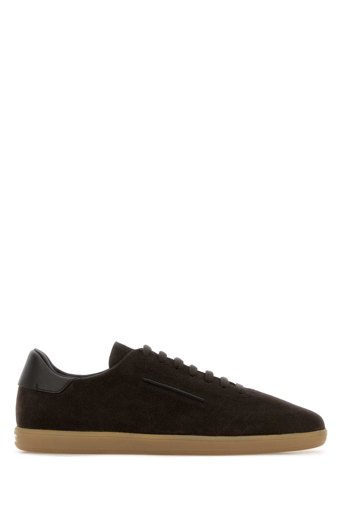 Dark brown suede sneakers RLHSOYS8218ZTDM (ZEGNA / スニーカー ) | ZEGNA (ゼニア)