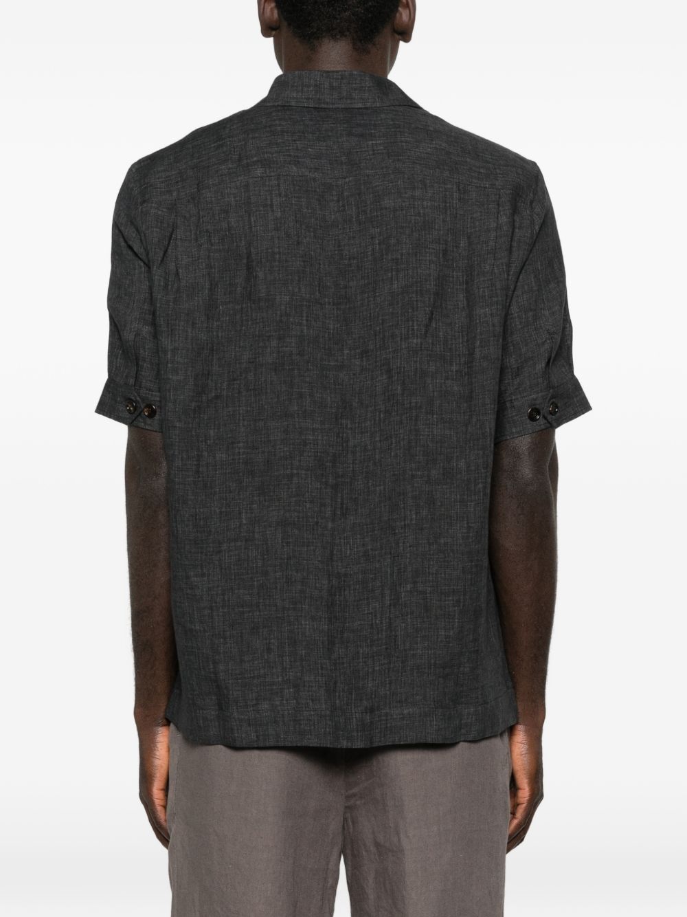 Brunello Cucinelli Shirts Anthracite MF6300619C046 (Brunello Cucinelli / シャツ・ブラウス ) | Brunello Cucinelli (ブルネロ・クチネリ)(2)