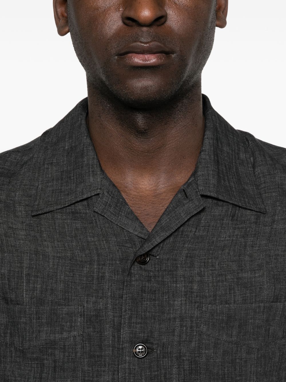 Brunello Cucinelli Shirts Anthracite MF6300619C046 (Brunello Cucinelli / シャツ・ブラウス ) | Brunello Cucinelli (ブルネロ・クチネリ)(4)