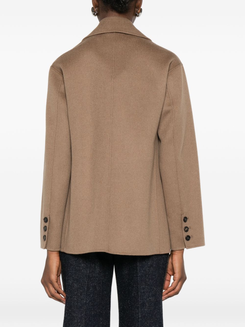 S Max Mara Jackets Camel 2619041011600SMMELFI098 (S MAX MARA / ブレザー・ジャケット ) | S MAX MARA (エス マックスマーラ)(5)