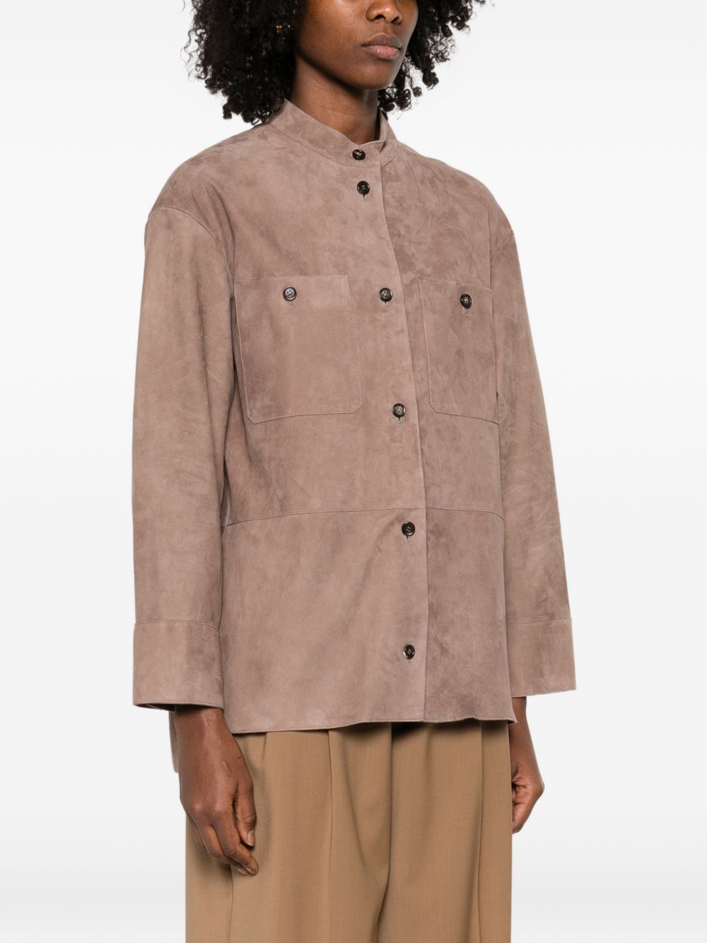 S Max Mara Jackets Camel 2619441021600SMMELODIA001 (S MAX MARA / レザー&ファージャケット・コート ) | S MAX MARA (エス マックスマーラ)(4)