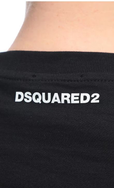 Dsquared2 T-shirts and Polos Black D9X3C6290001 (Dsquared2 / Tシャツ・カットソー ) | Dsquared2 (ディースクエアード)(1)
