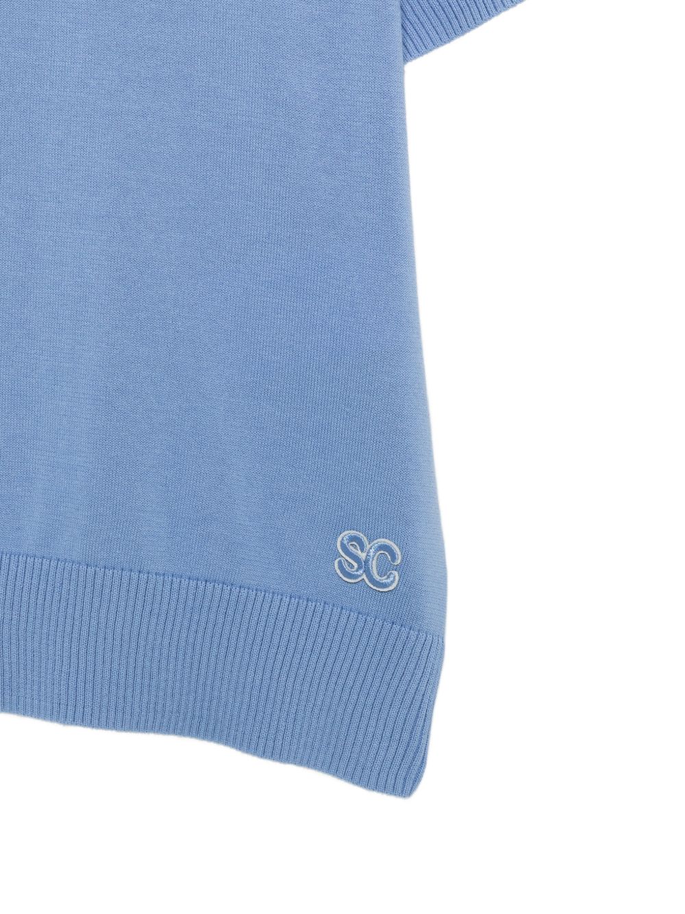 Semicouture T-shirts and Polos Light Blue Y6SA11AMBREL511 (SEMICOUTURE / ポロシャツ ) | SEMICOUTURE (セミクチュール)(2)