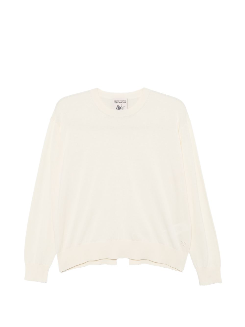 Semicouture Sweaters White Y6SA13ALEJANDRAA101 (SEMICOUTURE / ニット・セーター・カーディガン ) | SEMICOUTURE (セミクチュール)