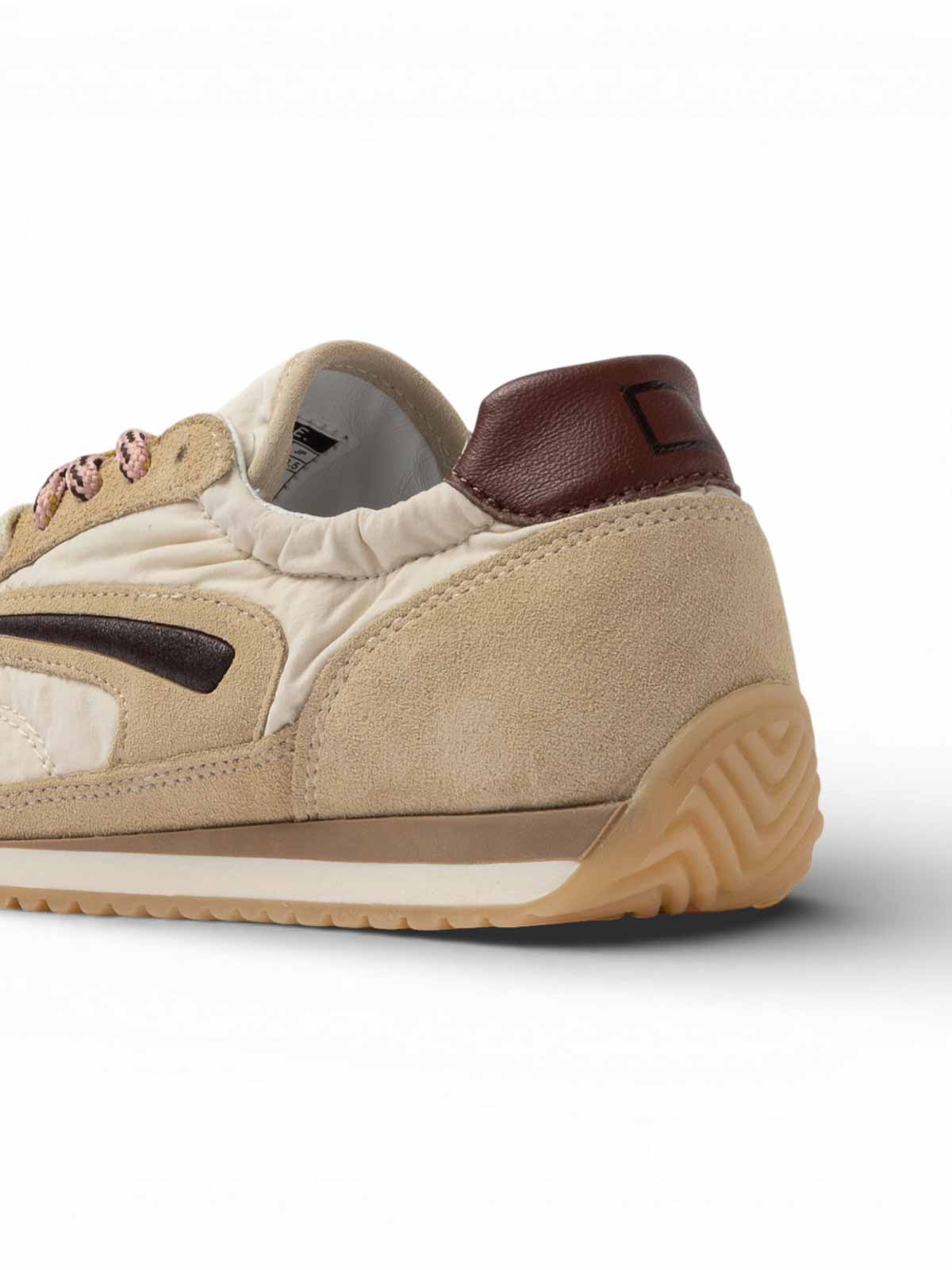 Beige sneakers W441ABCOIVUNI (D.A.T.E. / スニーカー ) | D.A.T.E. (デイト)(4)