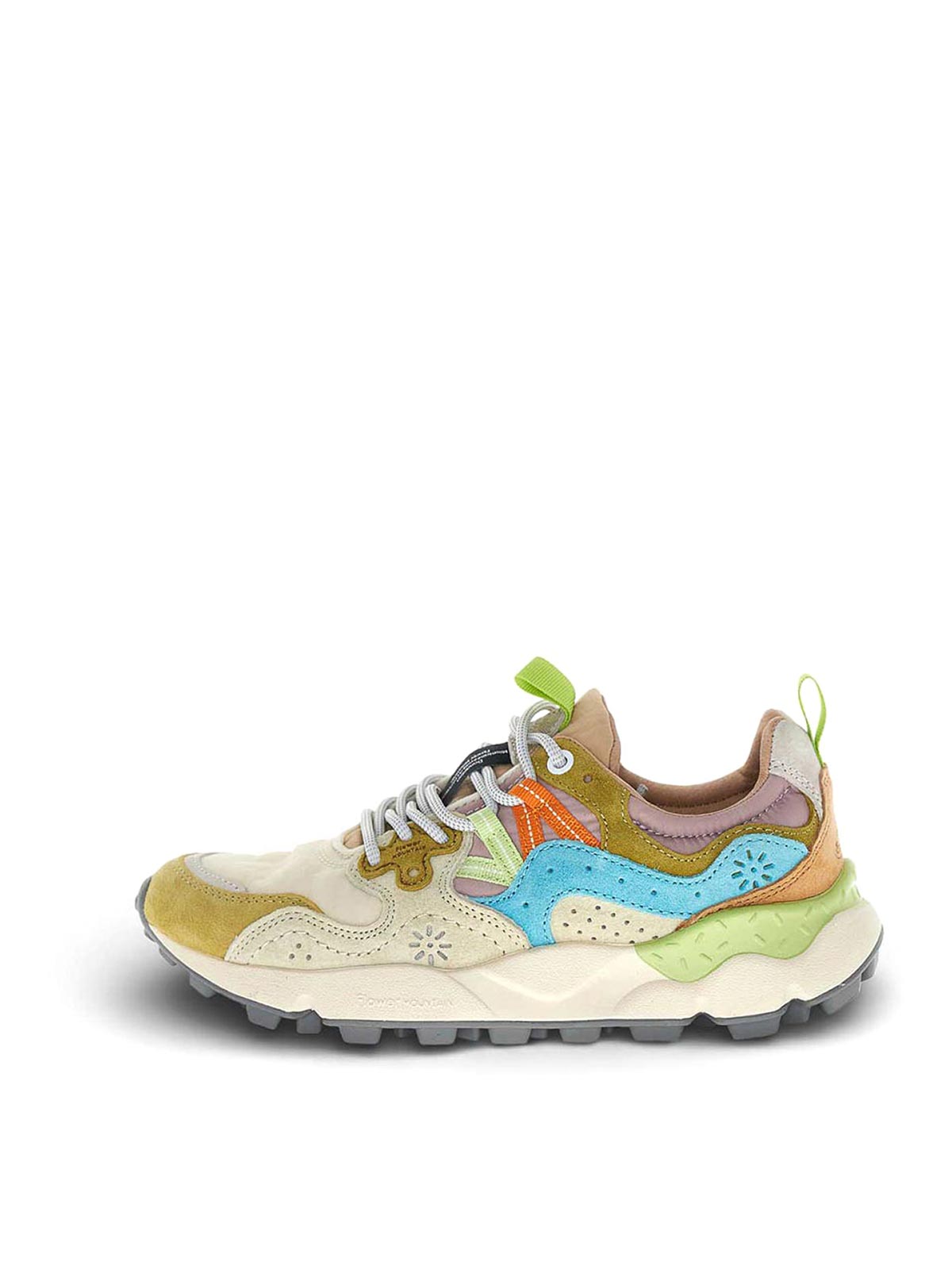 Beige sneakers 202E103 (Flower MOUNTAIN / スニーカー ) | Flower MOUNTAIN (フラワーマウンテン)
