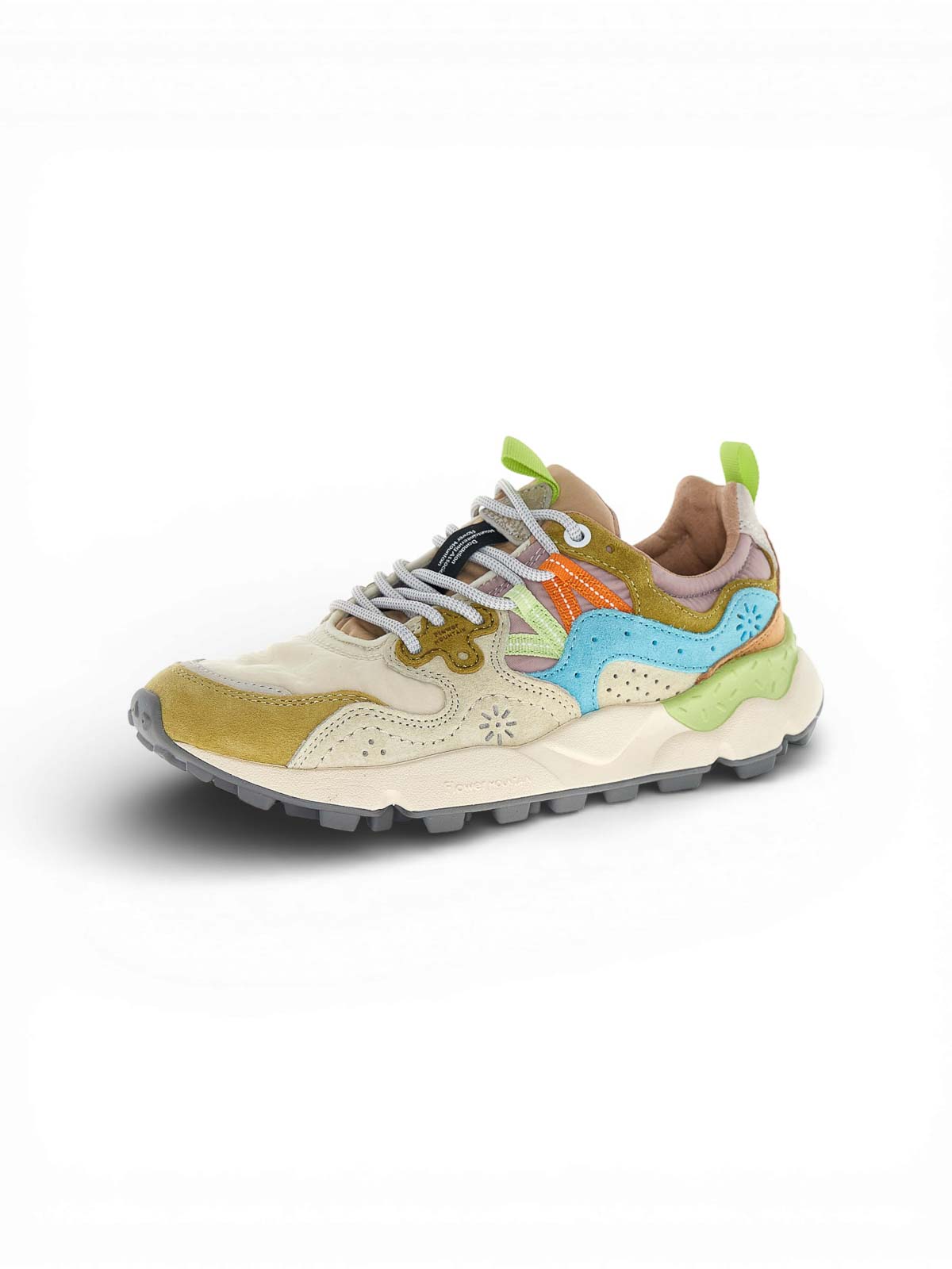 Beige sneakers 202E103 (Flower MOUNTAIN / スニーカー ) | Flower MOUNTAIN (フラワーマウンテン)(1)