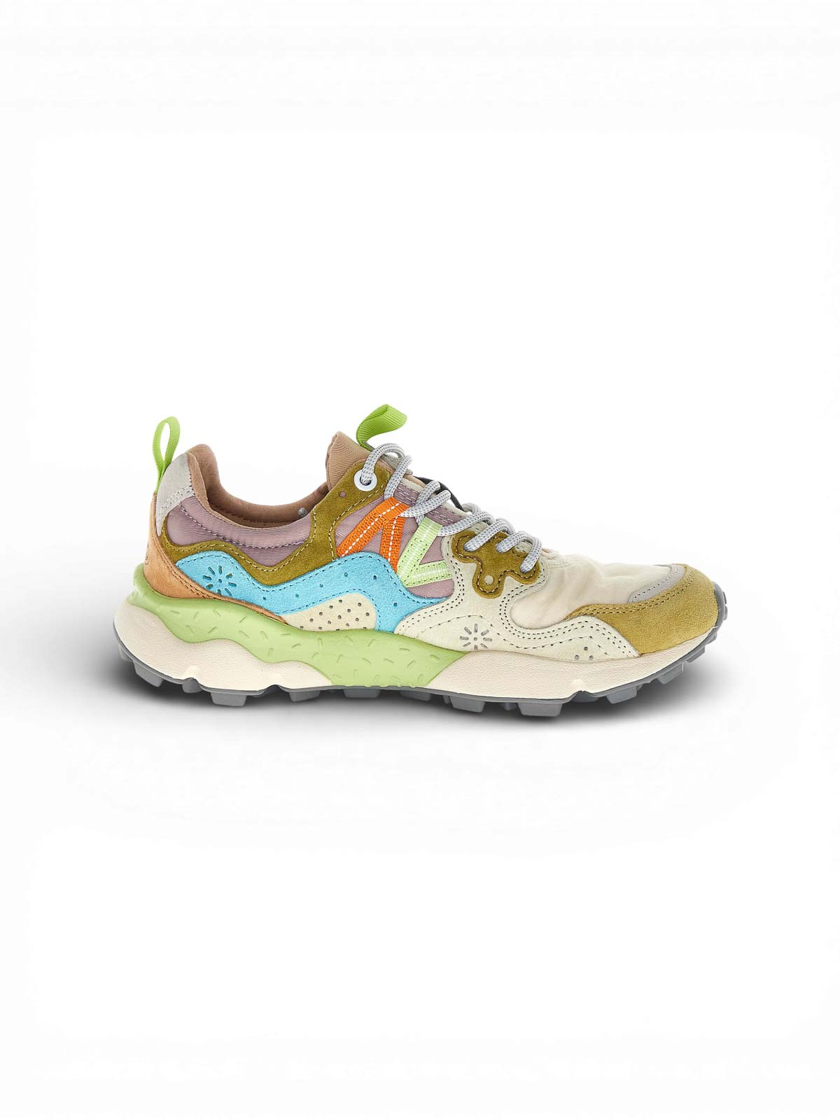 Beige sneakers 202E103 (Flower MOUNTAIN / スニーカー ) | Flower MOUNTAIN (フラワーマウンテン)(2)