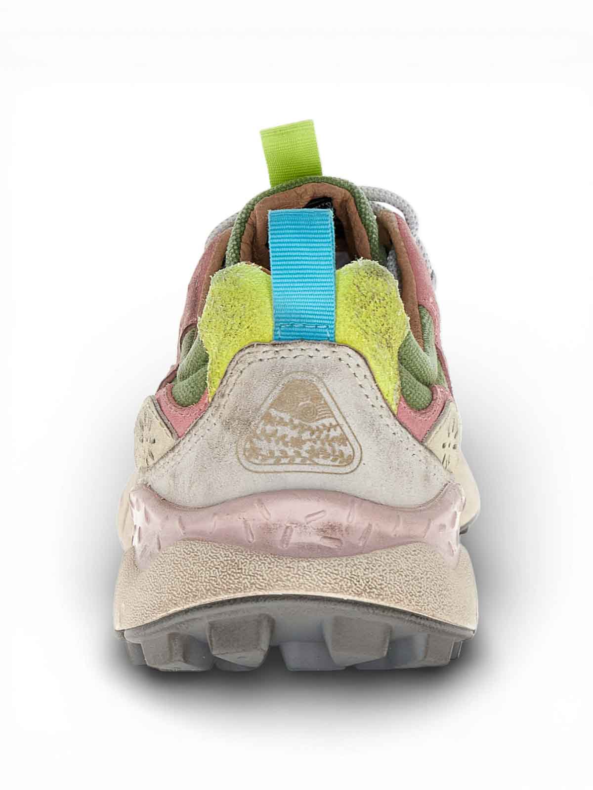 Beige sneakers 202E14 (Flower MOUNTAIN / スニーカー ) | Flower MOUNTAIN (フラワーマウンテン)(4)