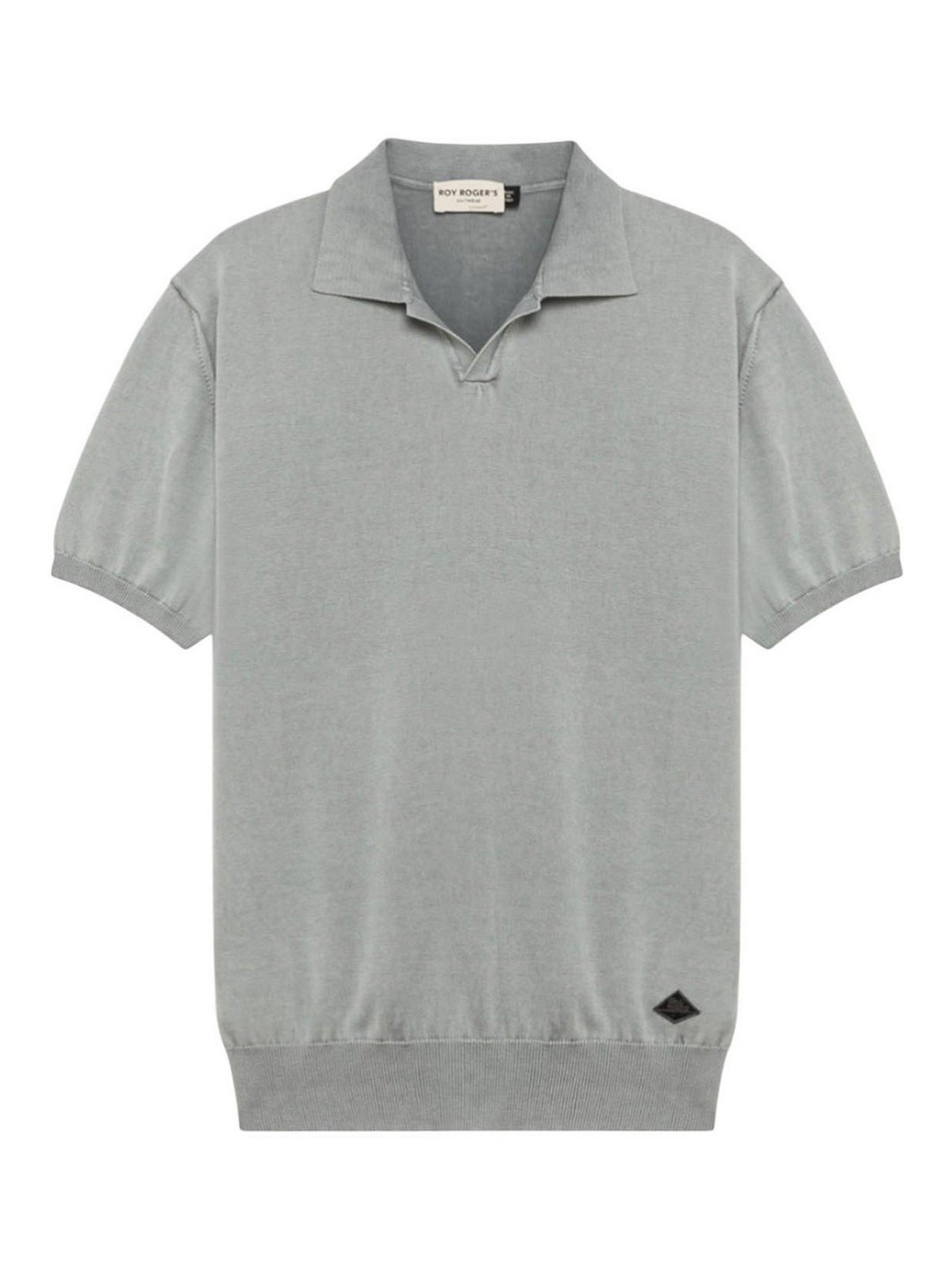 Roy Rogers Polo Gray RRU938CH180569C0103 (ROY ROGER'S / ポロシャツ ) | ROY ROGER'S (ロイロジャース)