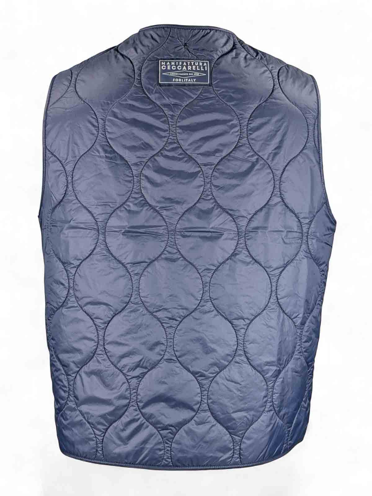 Blue jacket 6920CANAVY (MANIFATTURA CECCARELLI / ベスト ) | MANIFATTURA CECCARELLI (マニファットゥーラ チェッカレッリ)(2)