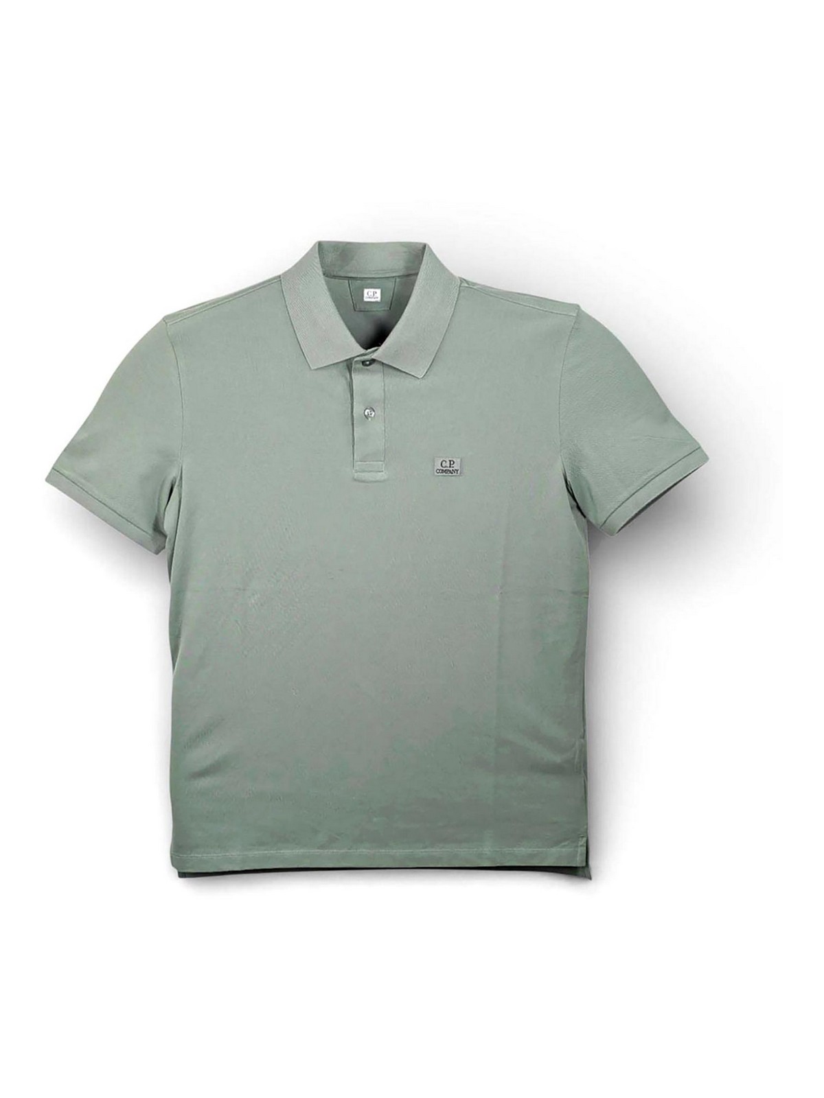 Green Polo 20CMPL721A005263W668 (C.P. Company / ポロシャツ ) | C.P. Company (シーピーカンパニー)