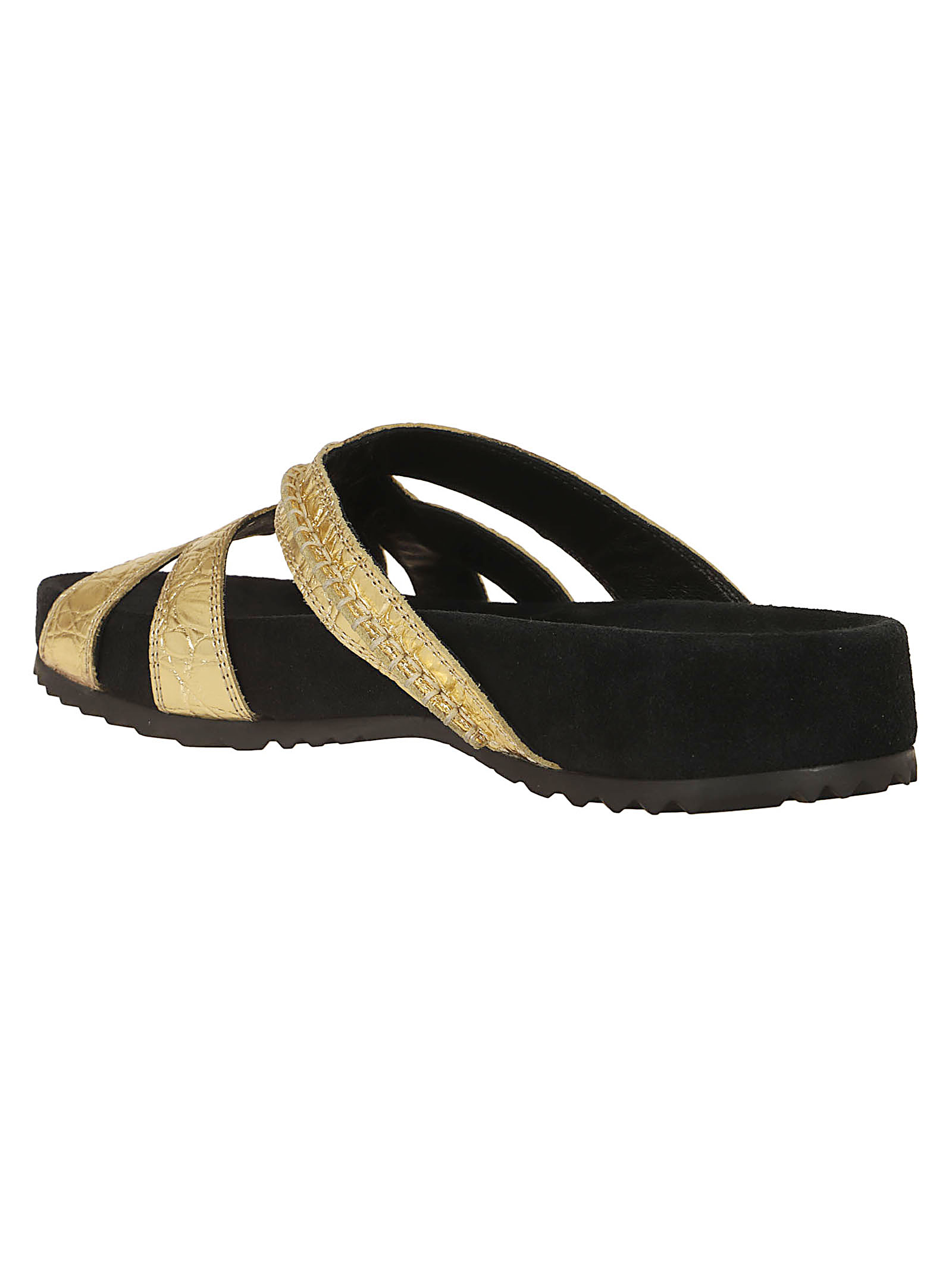 Leather Braided Slippers di Dries Van Noten 2610117690597954 (Dries Van Noten / サンダル ) | Dries Van Noten (ドリスヴァンノッテン)(2)