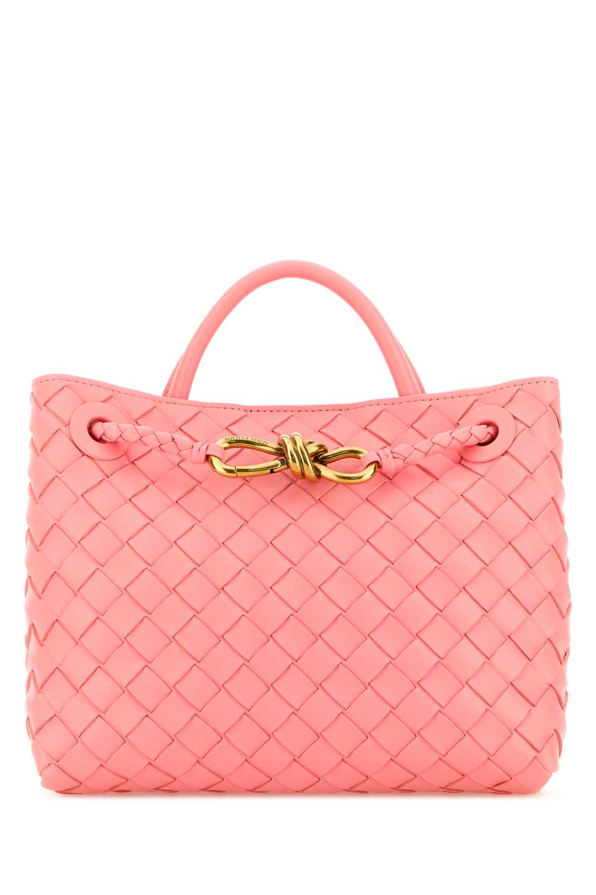 Pink leather small Andiamo handbag 766014VCPP15678 (Bottega Veneta / ハンドバッグ・ショルダーバッグ ) | Bottega Veneta (ボッテガ・ヴェネタ)