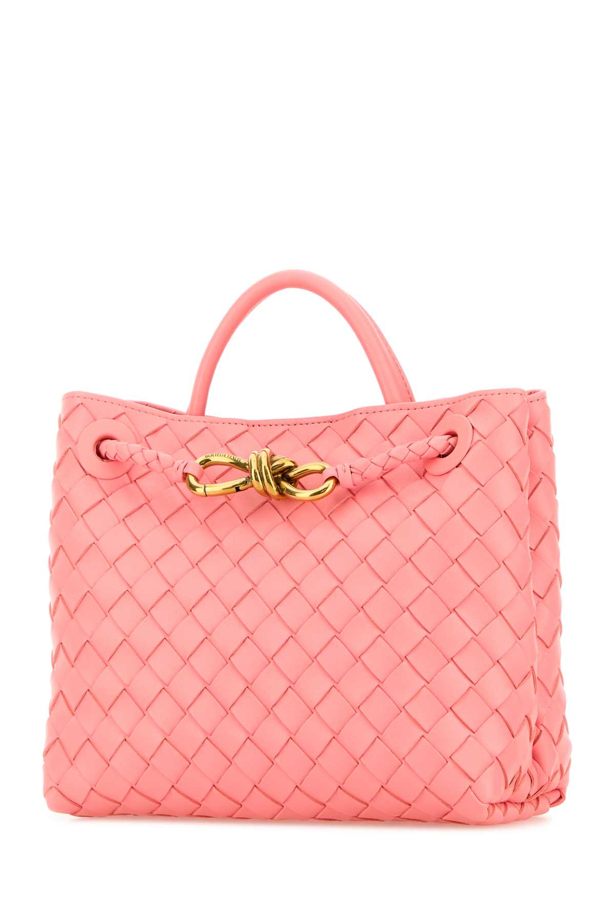 Pink leather small Andiamo handbag 766014VCPP15678 (Bottega Veneta / ハンドバッグ・ショルダーバッグ ) | Bottega Veneta (ボッテガ・ヴェネタ)(1)