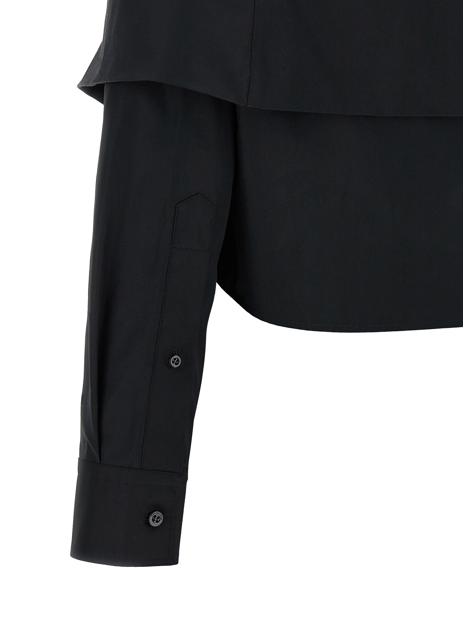 Crop shirt off the shoulder 872123TUM201000 (Balenciaga / シャツ・ブラウス ) | Balenciaga (バレンシアガ)(3)