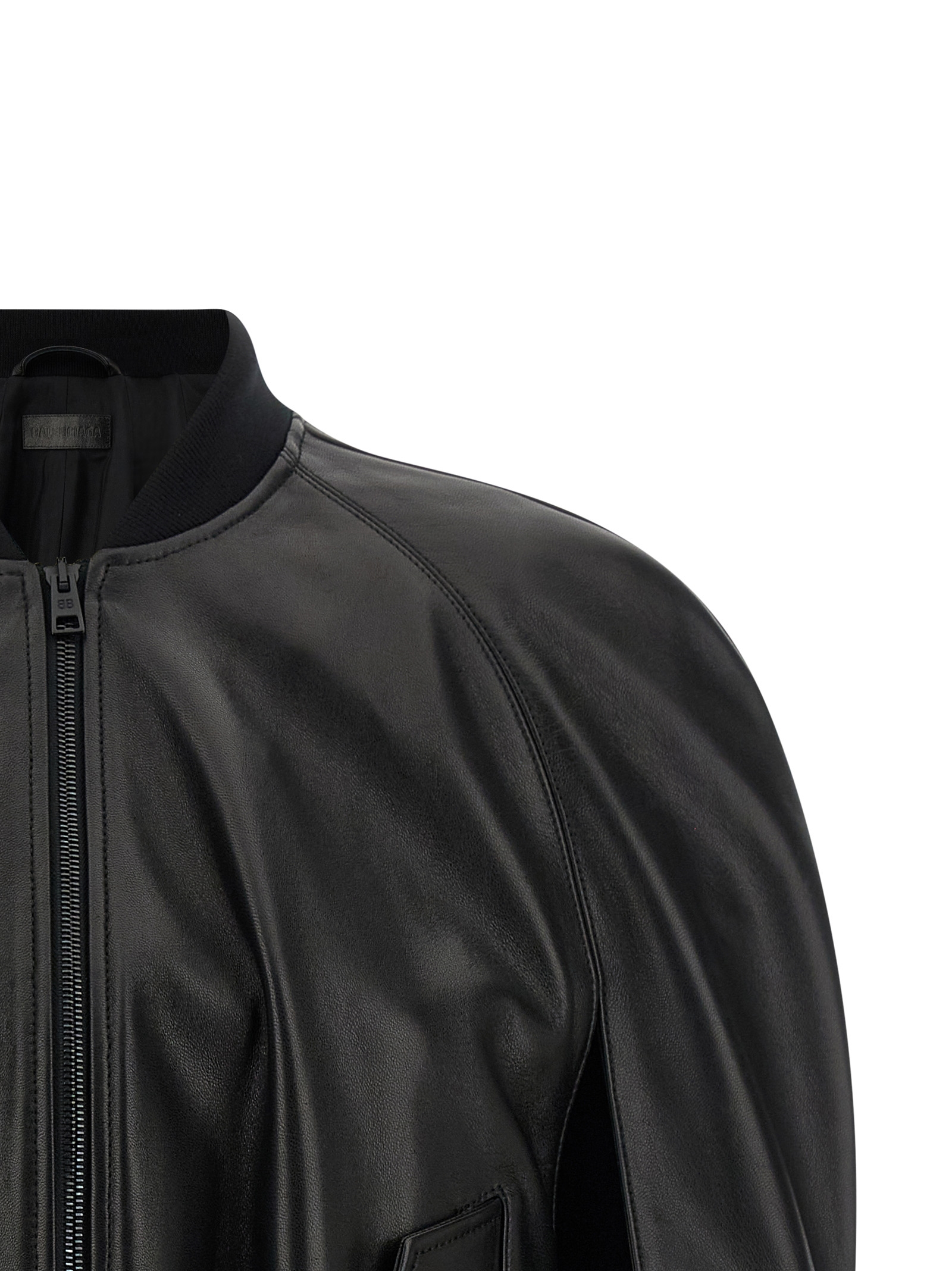 Hood bomber jacket 872003TUS111000 (Balenciaga / レザー&ファージャケット・コート ) | Balenciaga (バレンシアガ)(2)