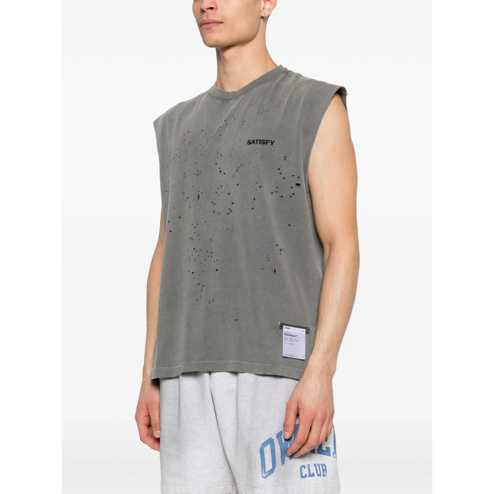 T-shirt Satisfy 1100500A02FDBLK (SATISFY / タンクトップ・キャミソール ) | SATISFY (サティスファイ)(4)