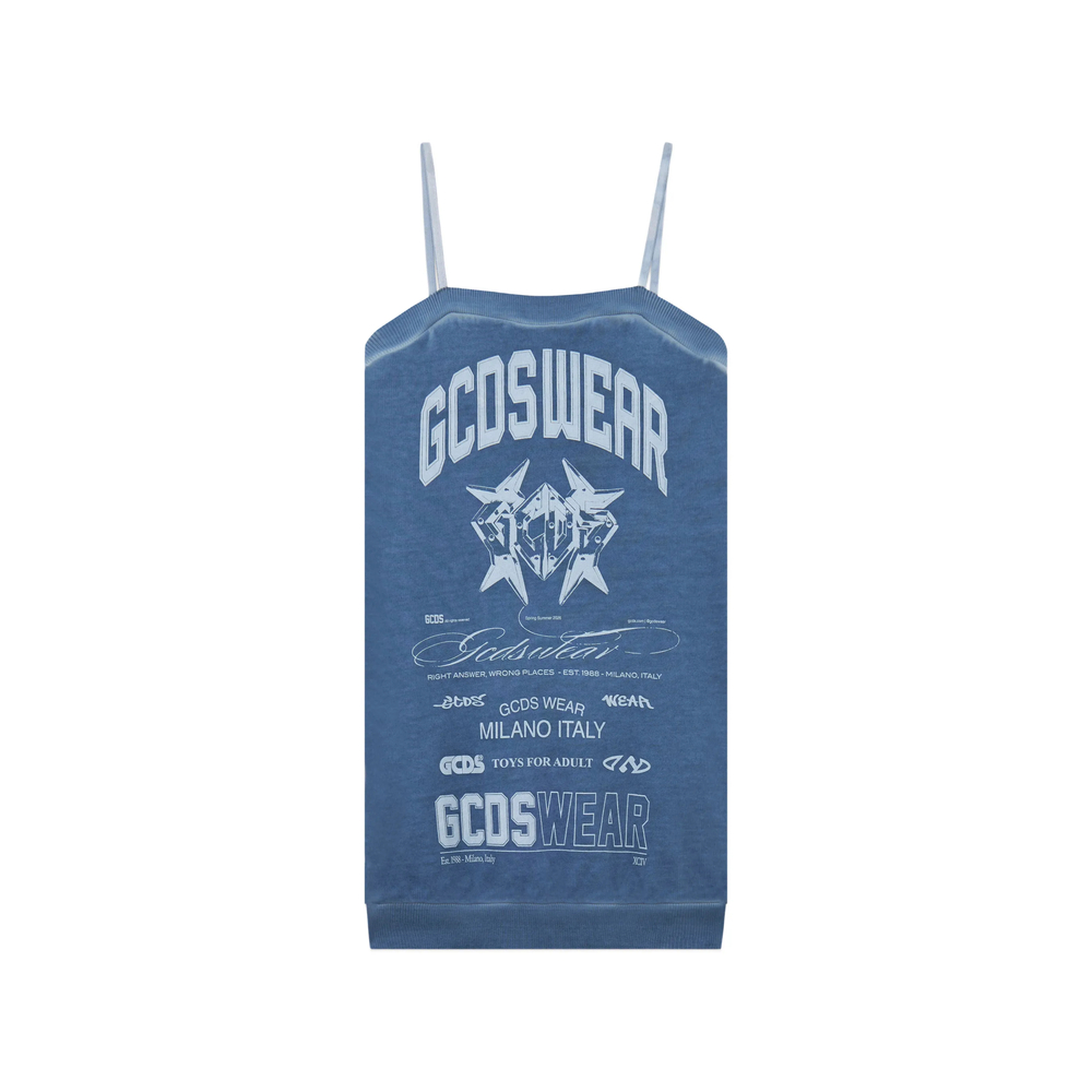 Dress Gcds C1WWQB024F034BLUWH (GCDS / ワンピース・ドレス・オールインワン ) | GCDS (ジーシーディーエス)