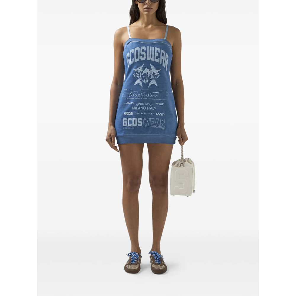 Dress Gcds C1WWQB024F034BLUWH (GCDS / ワンピース・ドレス・オールインワン ) | GCDS (ジーシーディーエス)(2)