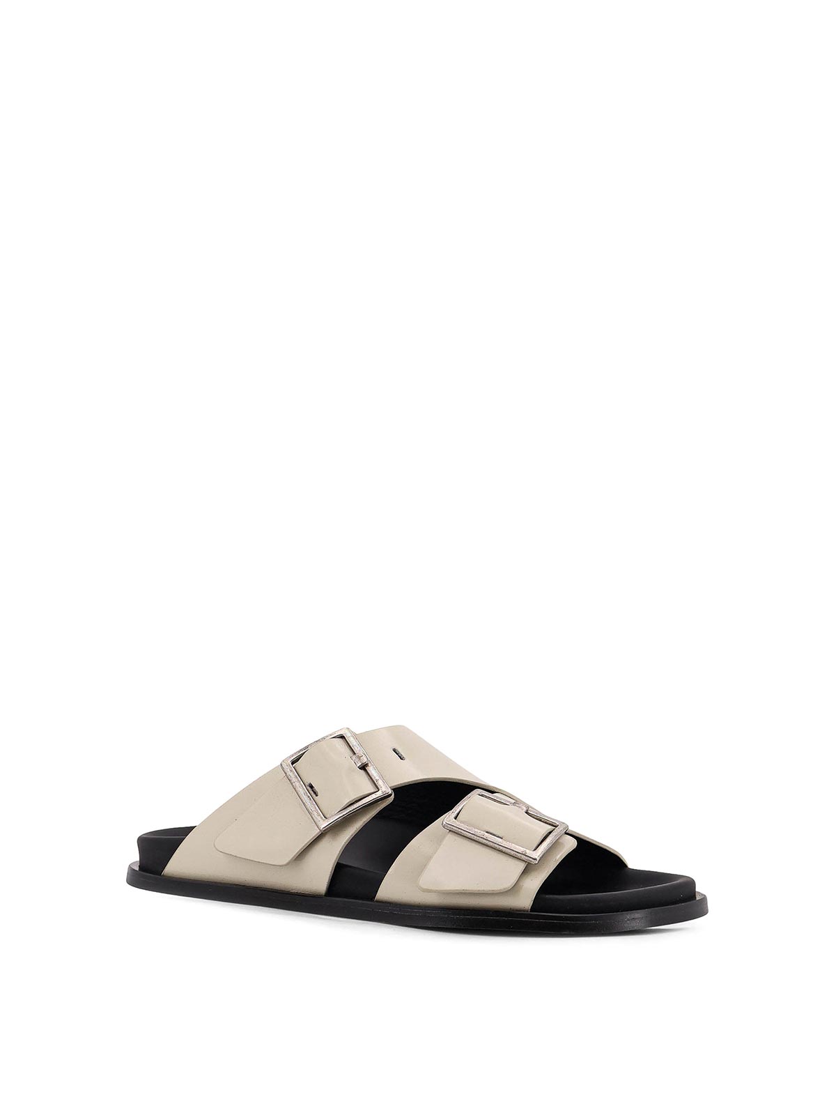 Alba Flat Leather Sandals S10101202CREAM (ALOHAS / サンダル ) | ALOHAS (アロハス)(1)