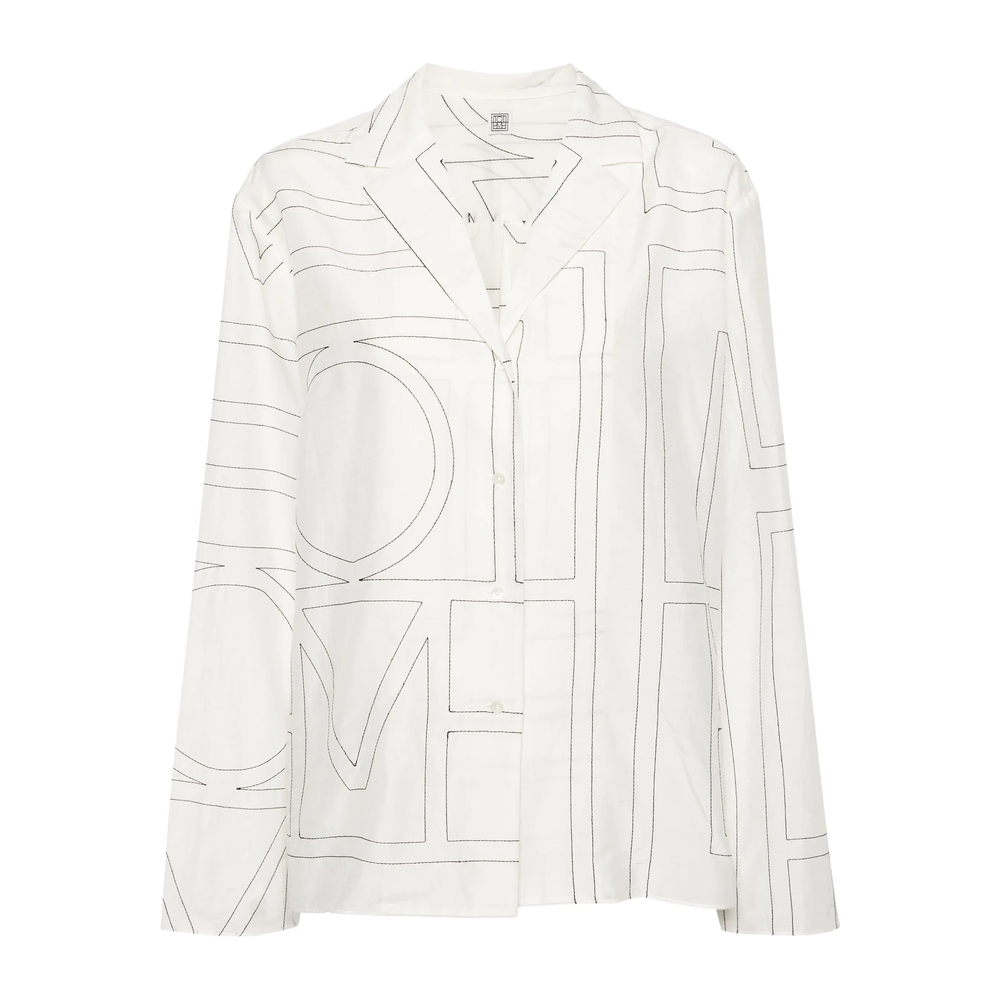 Jacket Toteme 243WRT976FB0239200WHIBK (TOTEME / シャツ・ブラウス ) | TOTEME (トーテム)