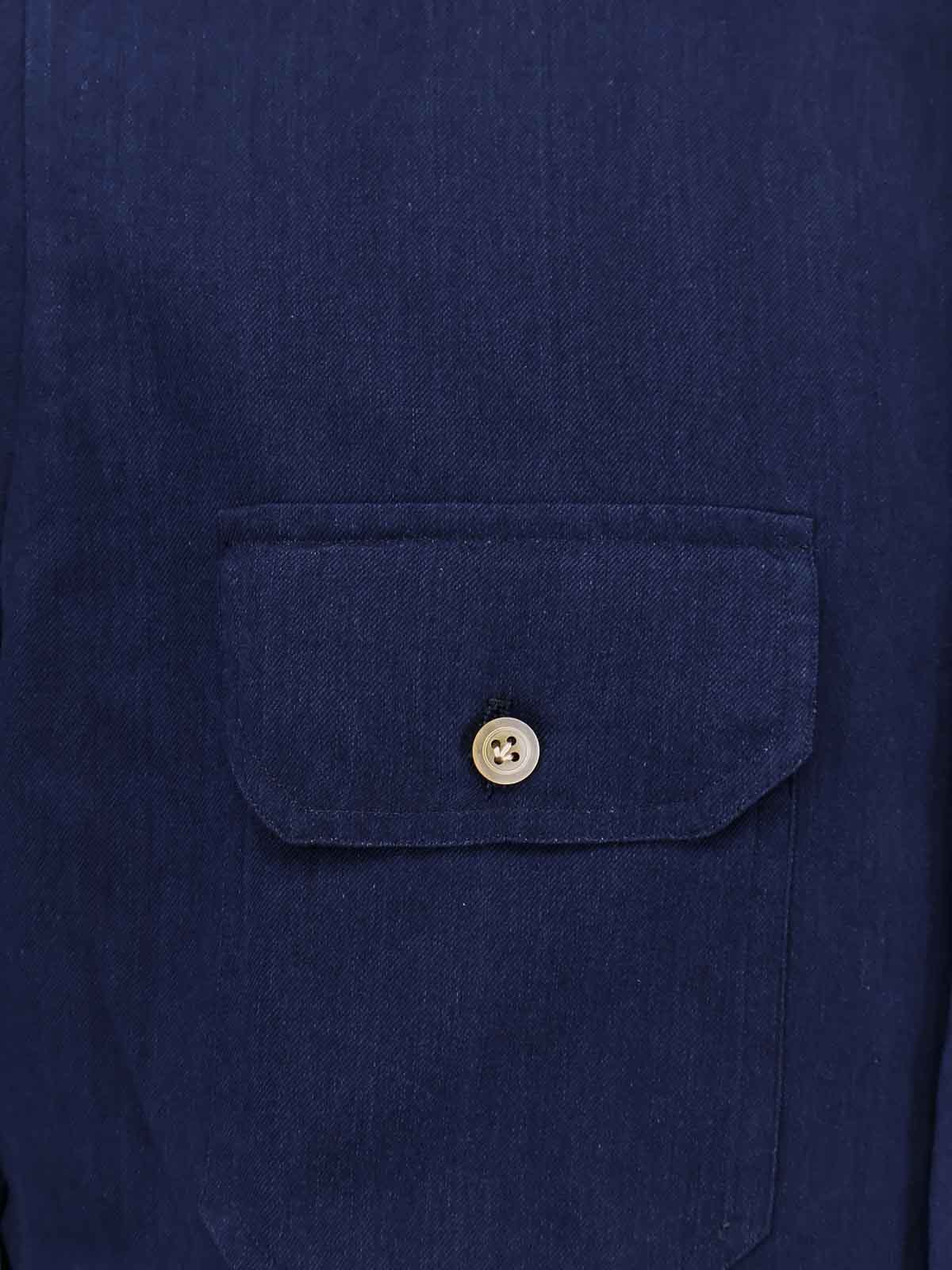 Cotton shirt with stitched profiles UCWMH0969501 (Kiton / シャツ・ブラウス ) | Kiton (キートン)(2)