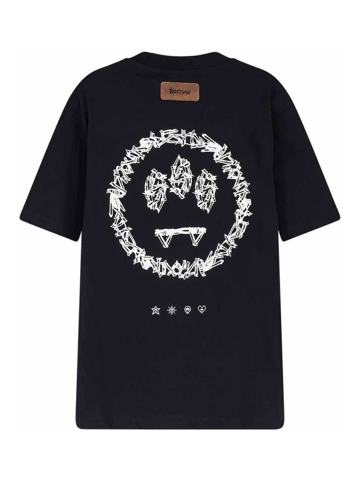 Cotton T-Shirt With Front Print S6BWUATH085110 (BARROW / Tシャツ・カットソー ) | BARROW (バロウ)(1)