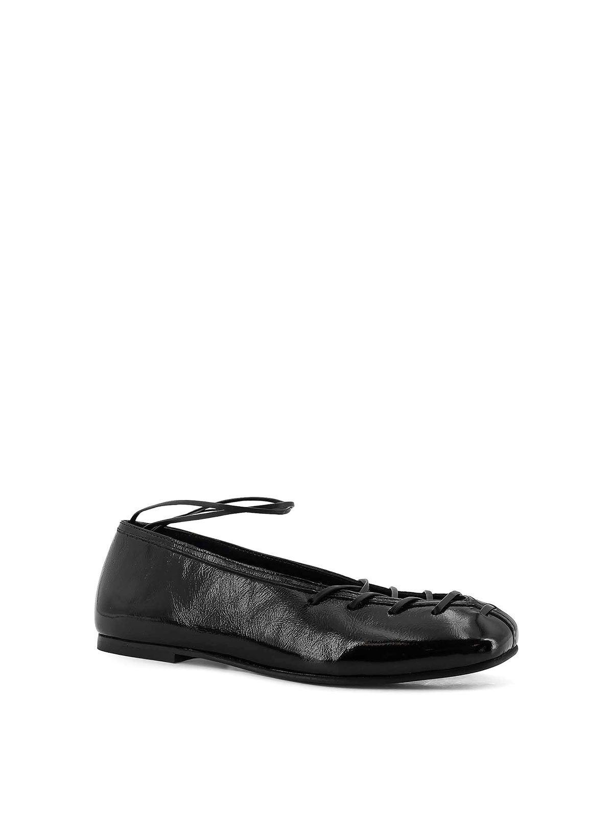 Bumi ballerina in patent leather S10115801ONIXBLACK (ALOHAS / フラットシューズ ) | ALOHAS (アロハス)(1)