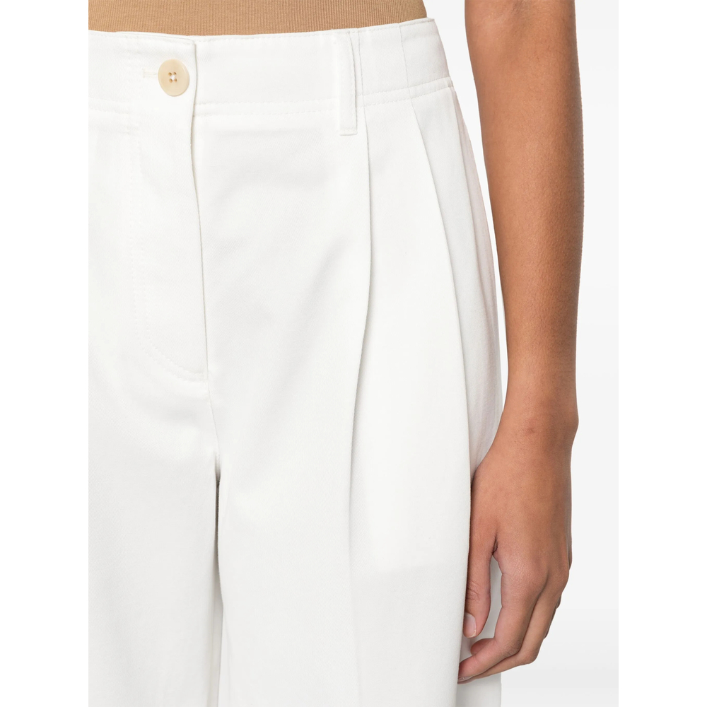 Pant Toteme 242WRB1641FB0103047WHITE (TOTEME / パンツ ) | TOTEME (トーテム)(4)