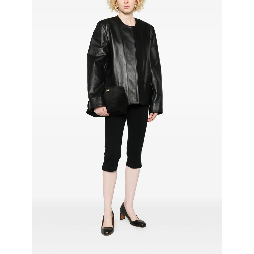 Outerwear Toteme 262WRO0322LE0207001BLACK (TOTEME / レザー&ファージャケット・コート ) | TOTEME (トーテム)(4)