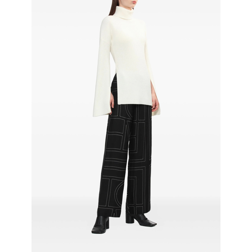 Pant Toteme 213255707925BLACK (TOTEME / パンツ ) | TOTEME (トーテム)