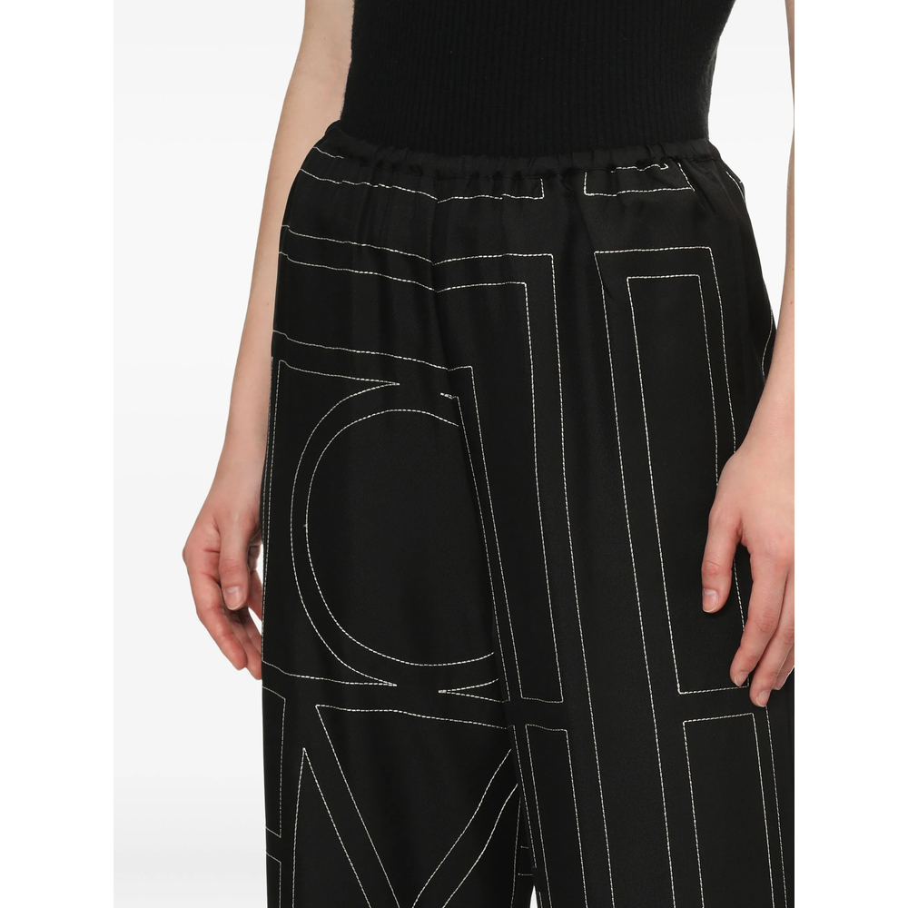 Pant Toteme 213255707925BLACK (TOTEME / パンツ ) | TOTEME (トーテム)(3)