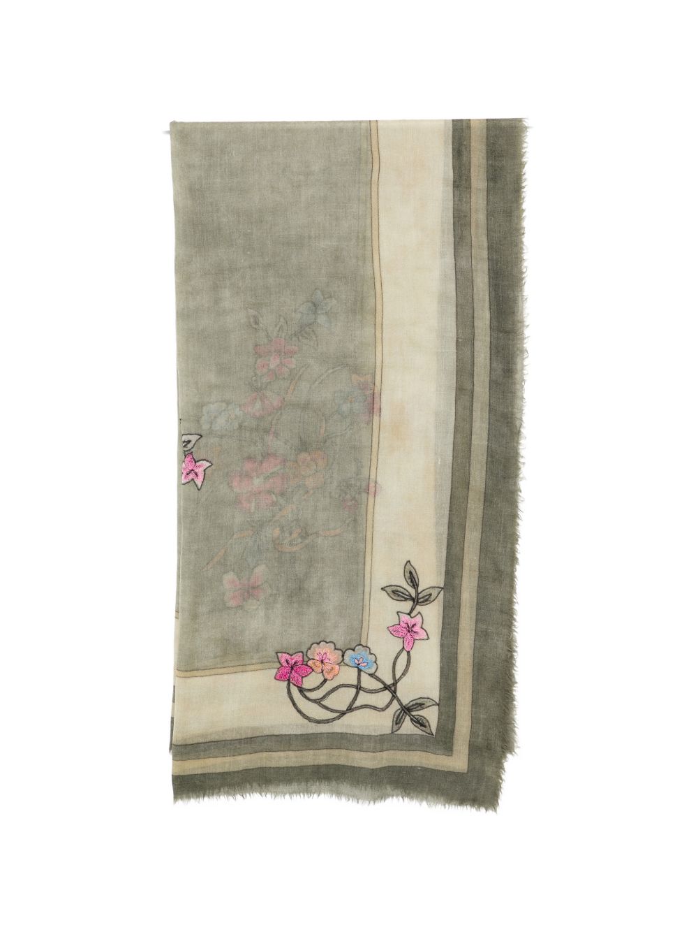 Faliero Sarti Scarfs Grey 10151821 (Faliero Sarti / スカーフ・マフラー ) | Faliero Sarti (ファリエロ サルティ)