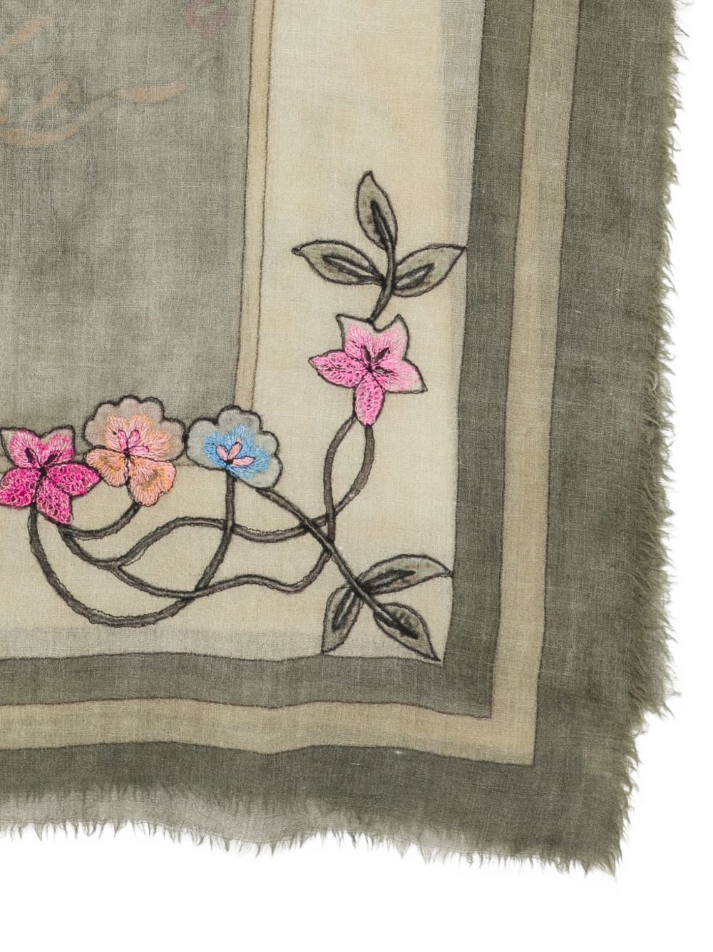 Faliero Sarti Scarfs Grey 10151821 (Faliero Sarti / スカーフ・マフラー ) | Faliero Sarti (ファリエロ サルティ)(1)