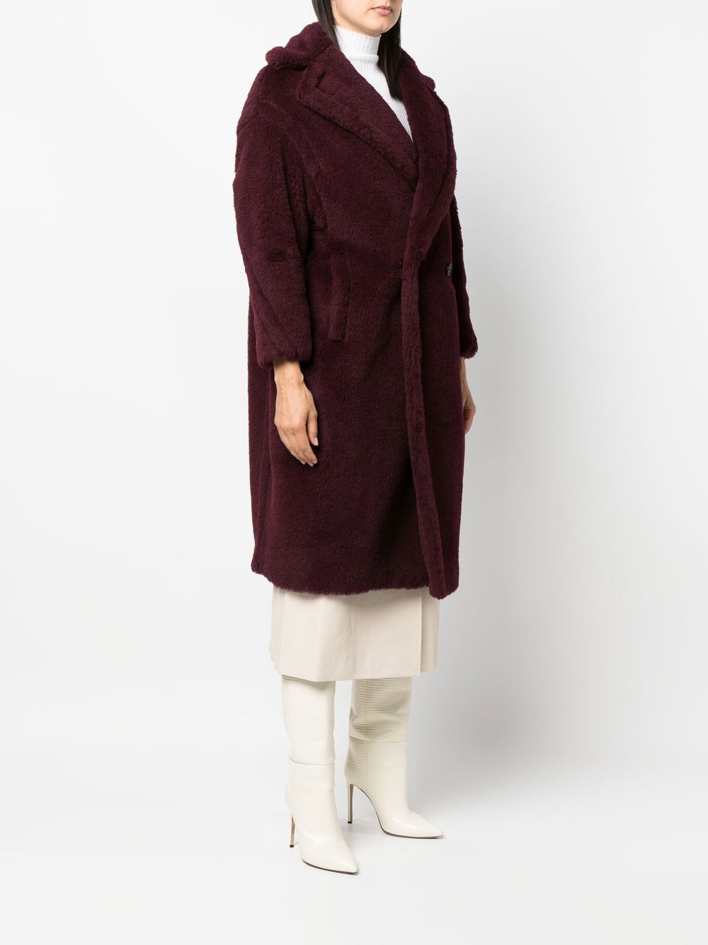 Max Mara Coats Bordeaux 21016052600019 (Max Mara / レザー&ファージャケット・コート ) | Max Mara (マックスマーラ)(1)