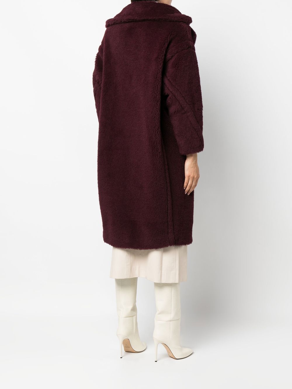 Max Mara Coats Bordeaux 21016052600019 (Max Mara / レザー&ファージャケット・コート ) | Max Mara (マックスマーラ)(4)