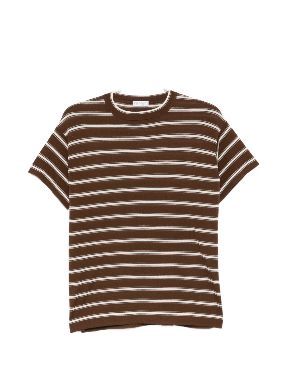 Brunello Cucinelli T-shirts and Polos Brown M14854100CTX08 (Brunello Cucinelli / Tシャツ・カットソー ) | Brunello Cucinelli (ブルネロ・クチネリ)