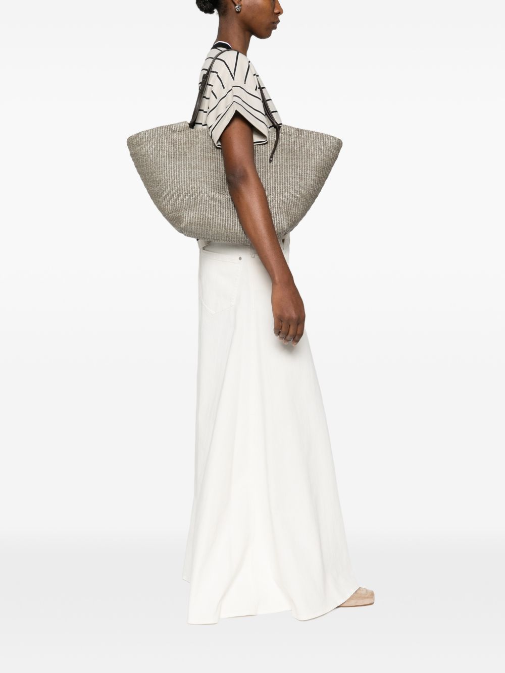 Brunello Cucinelli Bags.. Green MB96D2794C8850 (Brunello Cucinelli / トートバッグ ) | Brunello Cucinelli (ブルネロ・クチネリ)(3)