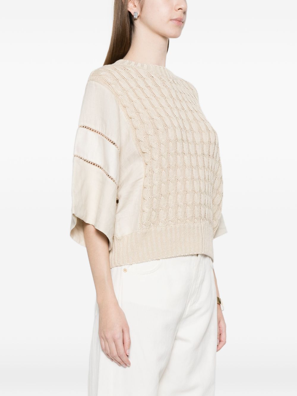 Max Mara Top Beige 11361012600001 (Max Mara / ニット・セーター・カーディガン ) | Max Mara (マックスマーラ)(1)