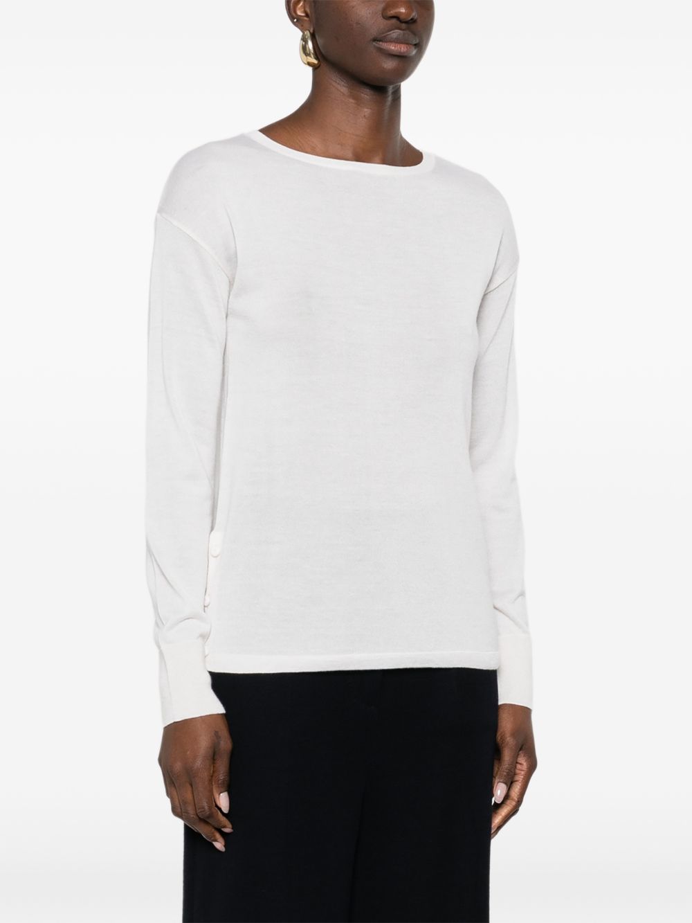MAX MARA PURE Sweaters Ivory 11361038600001 (Max Mara / ニット・セーター・カーディガン ) | Max Mara (マックスマーラ)(3)