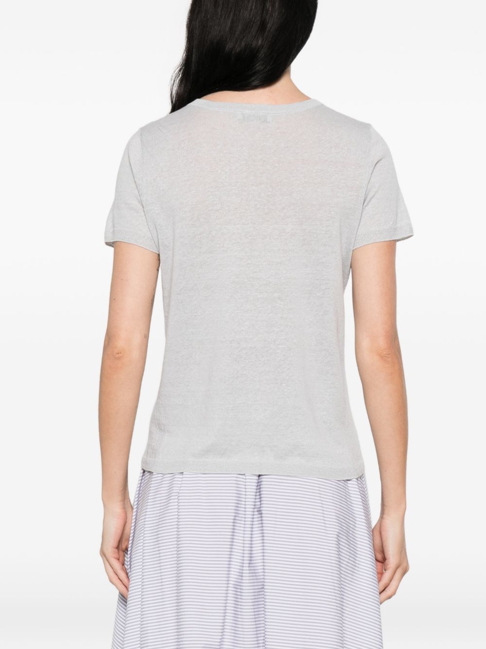 Base T-shirts and Polos GREY B7725322115 (BASE MILANO / Tシャツ・カットソー ) | BASE MILANO (バーゼ ミラノ)(4)