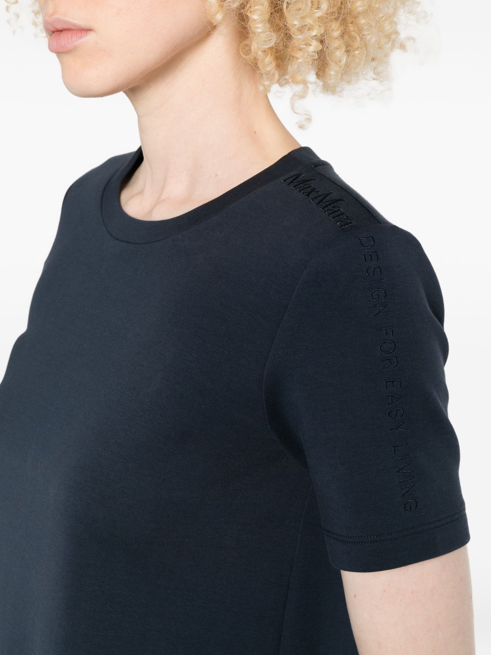 S Max Mara T-shirts and Polos Blue 19971023600007 (S MAX MARA / Tシャツ・カットソー ) | S MAX MARA (エス マックスマーラ)(2)