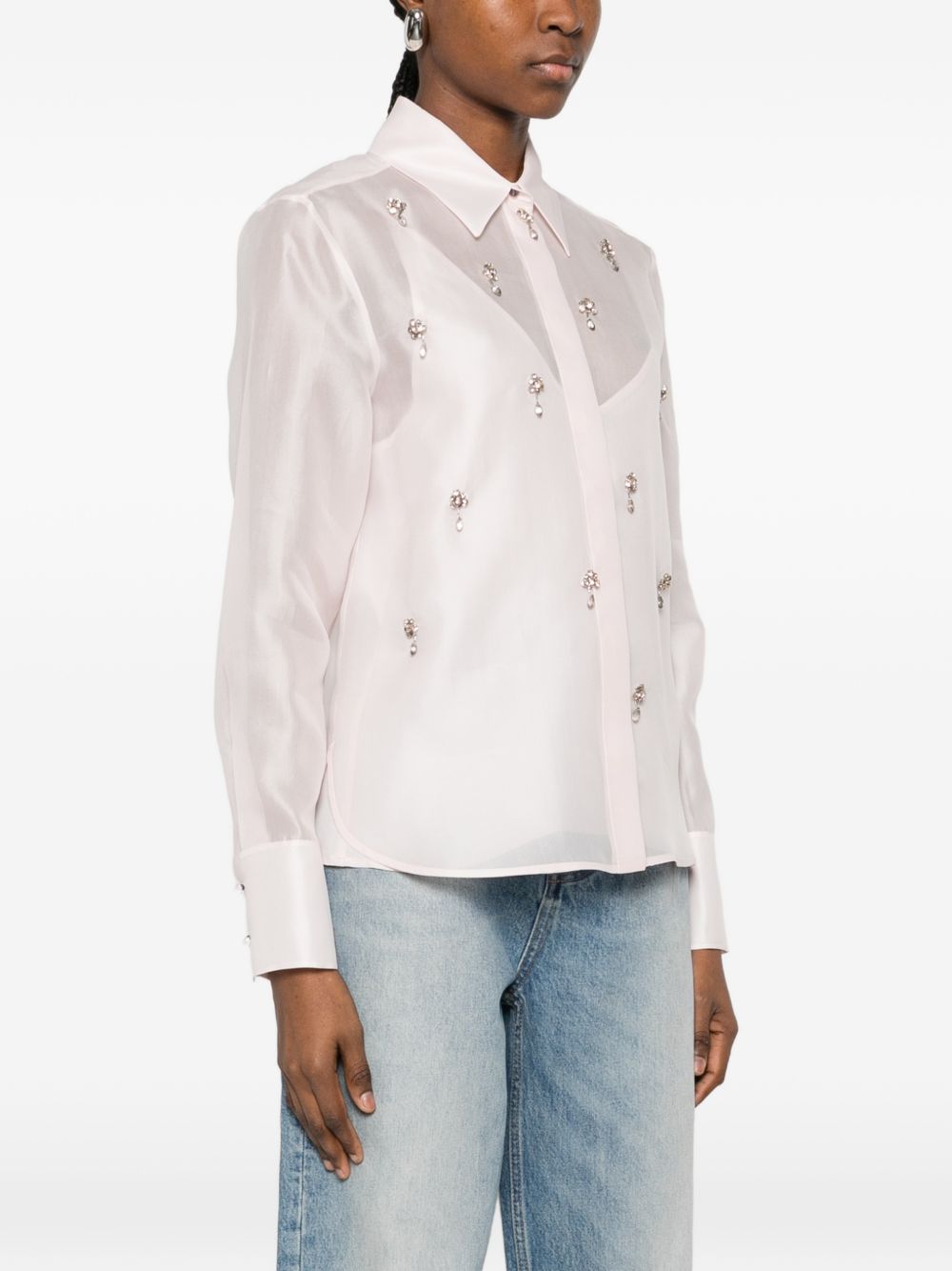 Max Mara Shirts Pink 16261013600009 (Max Mara / シャツ・ブラウス ) | Max Mara (マックスマーラ)(2)