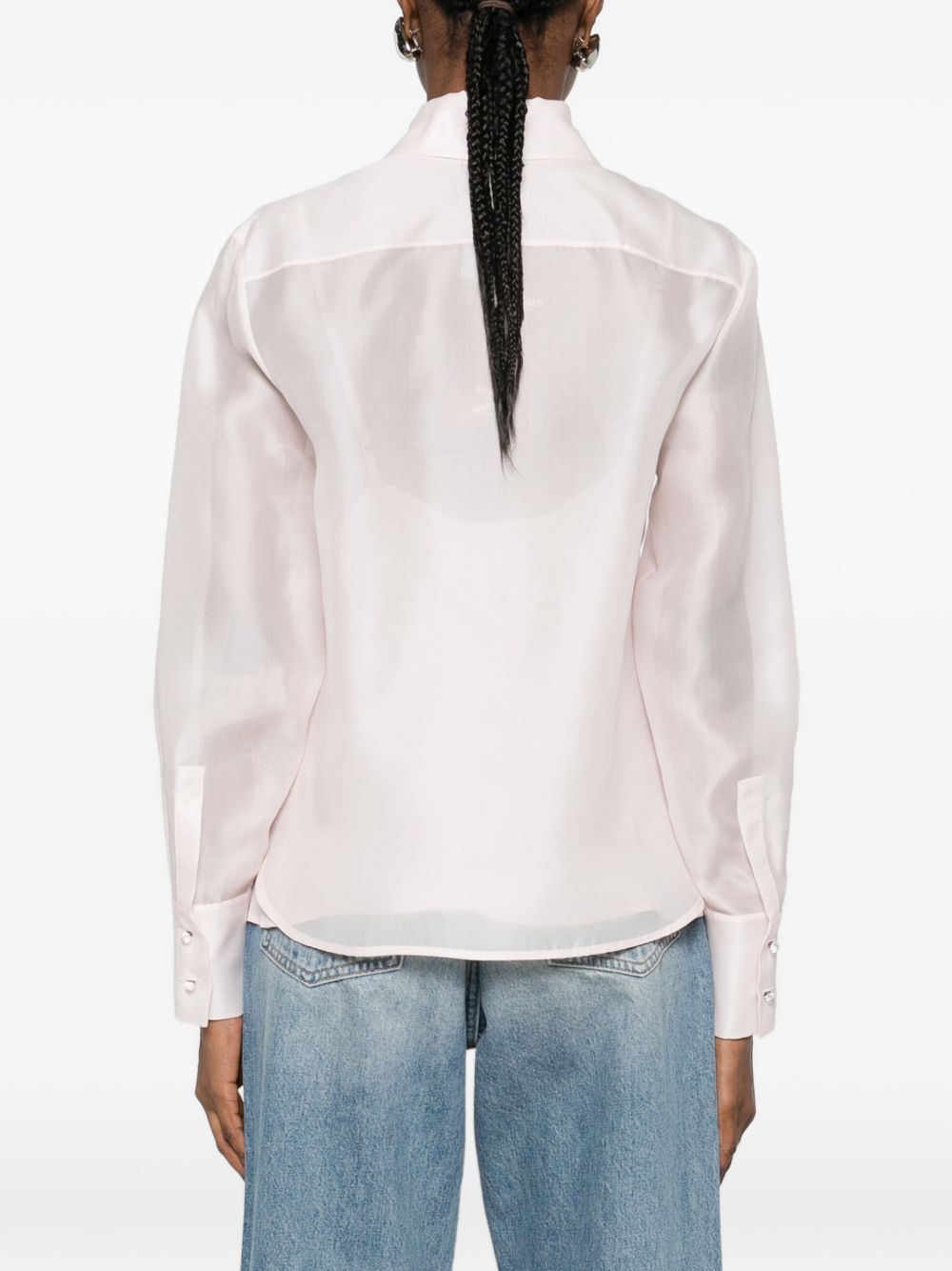 Max Mara Shirts Pink 16261013600009 (Max Mara / シャツ・ブラウス ) | Max Mara (マックスマーラ)(4)