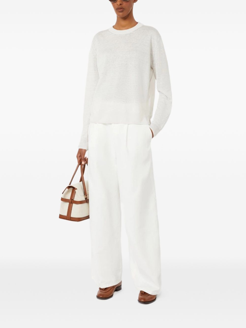 S Max Mara Sweaters White 19361023600001 (S MAX MARA / ニット・セーター・カーディガン ) | S MAX MARA (エス マックスマーラ)(4)