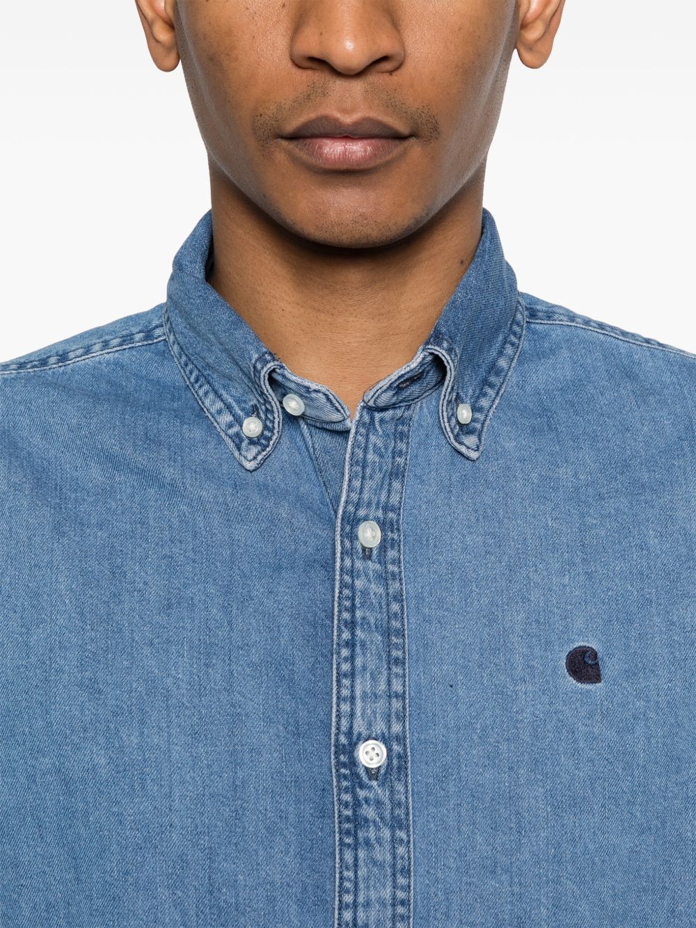 CARHARTT WIP MAIN Shirts Clear Blue I0345750135 (Carhartt WIP / シャツ・ブラウス ) | Carhartt WIP (カーハート)(4)