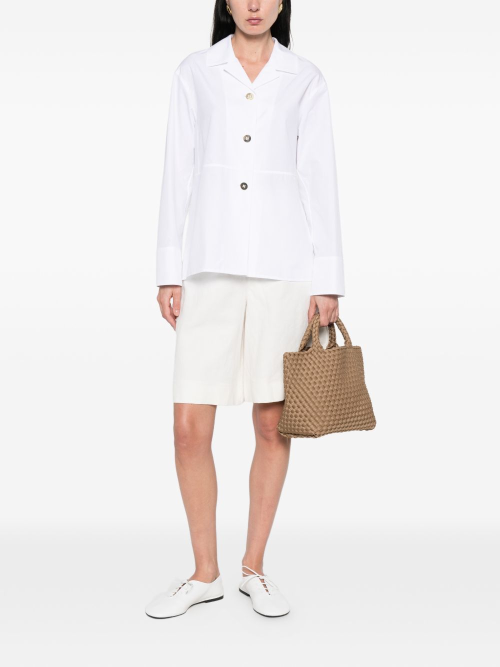 S Max Mara Shorts White 19141023600001 (S MAX MARA / ショートパンツ ) | S MAX MARA (エス マックスマーラ)(1)