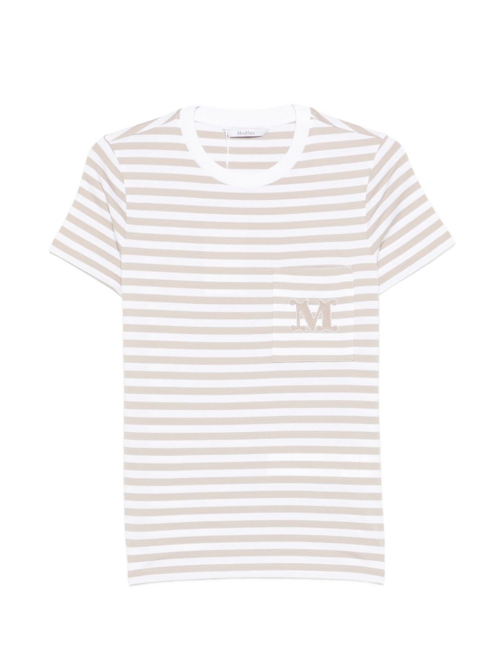 Max Mara T-shirts and Polos Beige 11941052600008 (Max Mara / Tシャツ・カットソー ) | Max Mara (マックスマーラ)